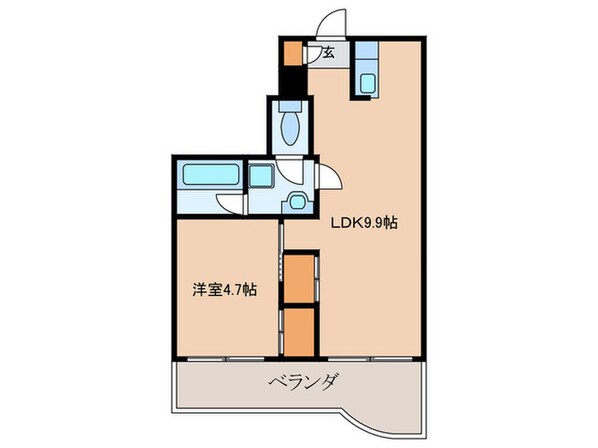 セントラルコーポの物件間取画像